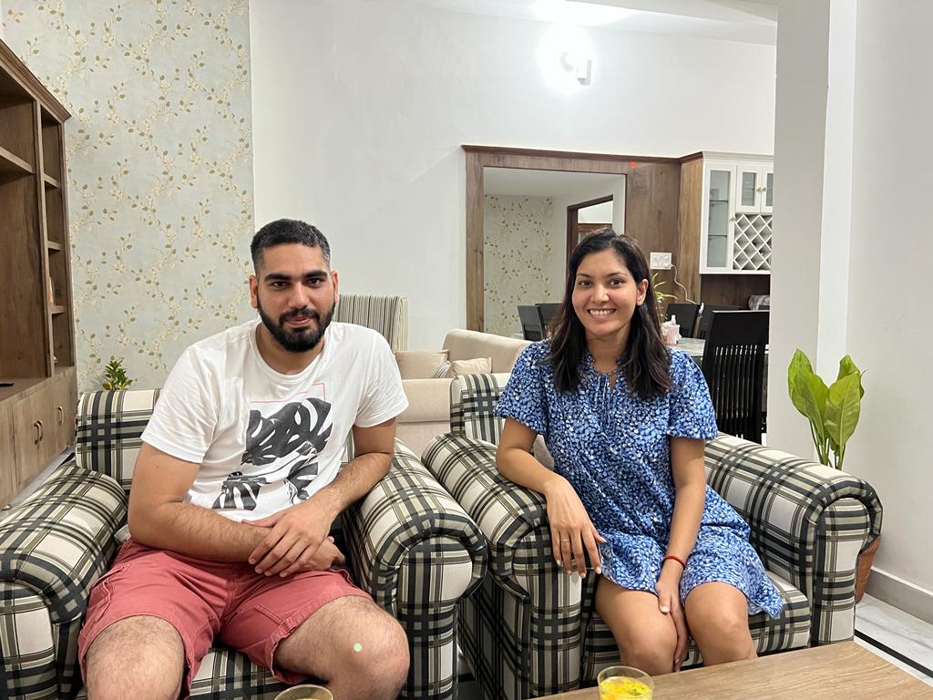 Anjali and Kartik - Dhanak founders